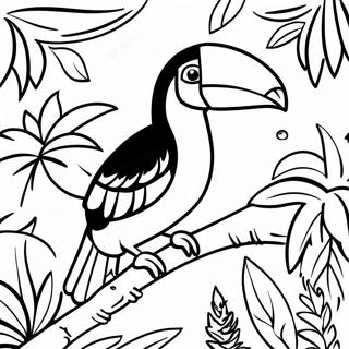 Toucan Coloring Pages