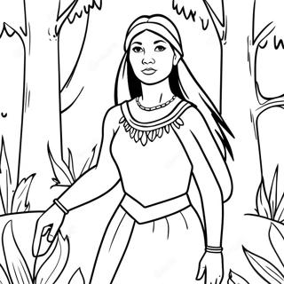 Pocahontas Coloring Pages