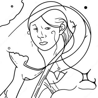 Violet Using Force Fields Coloring Page 48532-10625