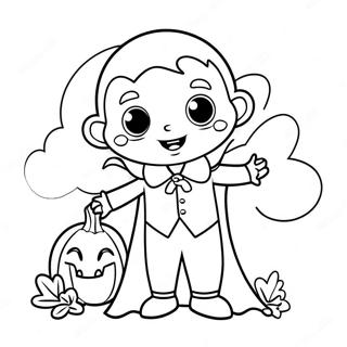 Vampire Coloring Pages