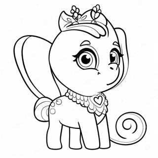 Adorable Palace Pets Coloring Page 49352-10790