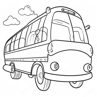 Magic School Bus Coloring Pages