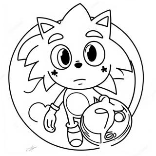 Sonic Coloring Pages