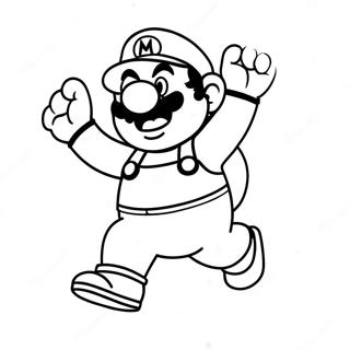 Wario Coloring Pages