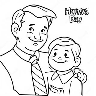 Happy Father S Day Coloring Page 50261-10990