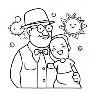 Happy Father S Day Coloring Page 50261-10992