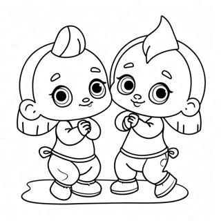 Cry Babies Coloring Pages