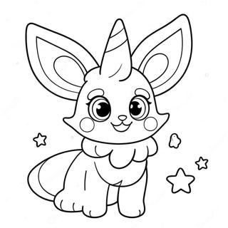 Sylveon Coloring Pages