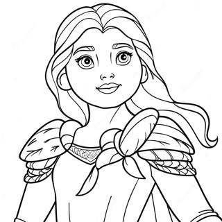 Brave Princess Merida Coloring Page 50817-11114