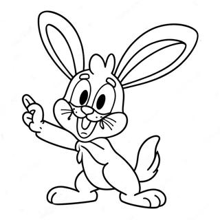 Funny Bugs Bunny Coloring Page 51448-11254