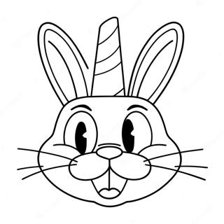 Bugs Bunny In A Silly Hat Coloring Page 51449-11257