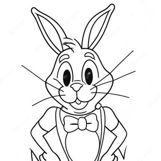 Bugs Bunny In A Silly Hat Coloring Page 51449-11259