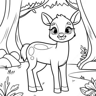 Bambi Coloring Pages