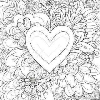 Heart Coloring Pages