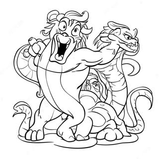 Hercules Coloring Pages