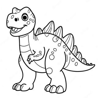 Unique Dinosaur Coloring Page 52284-11433