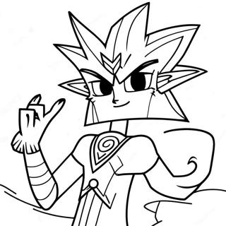 Yu Gi Oh Coloring Pages