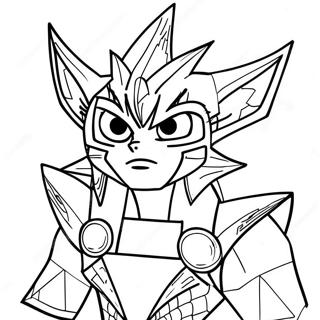 Yu Gi Oh Duel Monsters Coloring Page 52484-11470