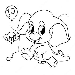 Dumbo Coloring Pages