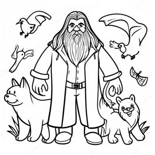 Harry Potter Coloring Pages