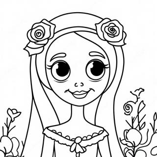 Corpse Bride Coloring Pages