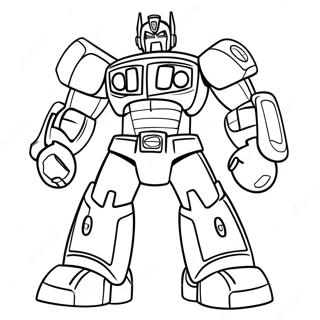 Rescue Bots Coloring Pages