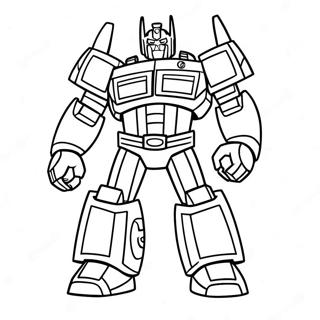 Rescue Bots Optimus Prime Coloring Page 53384-11671