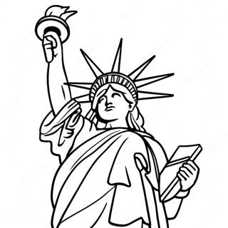 Statue Of Liberty Coloring Page 53468-11691