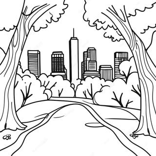 Central Park Adventure Coloring Page 53469-11693