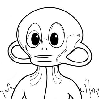 Tata The Alien Coloring Page 53563-11713