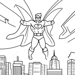 Superhero Coloring Pages