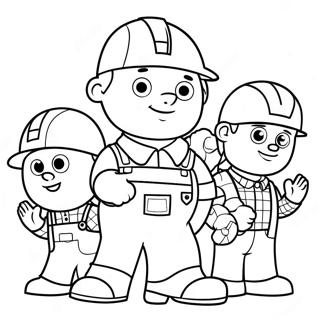 Bob The Builder Coloring Pages