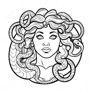 Medusa Coloring Pages