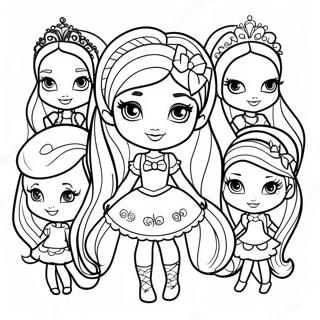 Ever After High Characters Coloring Page 53922-11790
