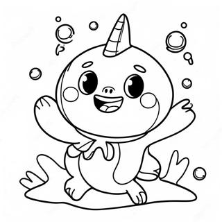 Pinkfong Coloring Pages