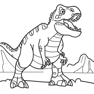 Allosaurus Coloring Pages