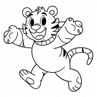 Tigger Jumping High Coloring Page 55718-12190