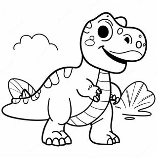 Dinosaur Coloring Page 55814-12210