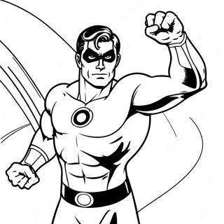 Green Lantern With Power Ring Coloring Page 55912-12234