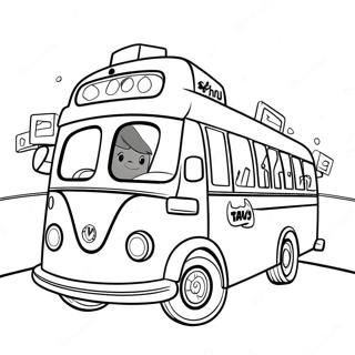 Tayo Coloring Pages