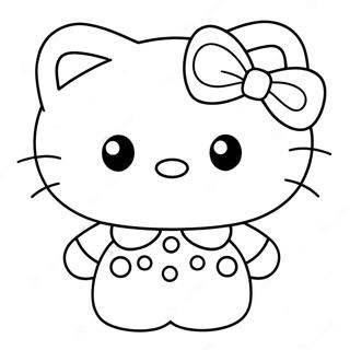 Hello Kitty Coloring Pages