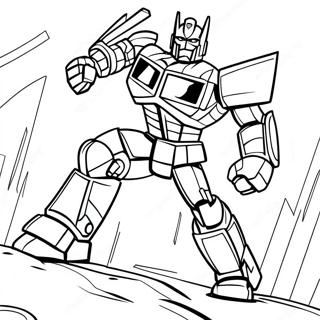 Transformers Coloring Pages