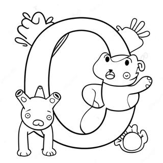 Colorful Letter C Animals Coloring Page 56468-12354