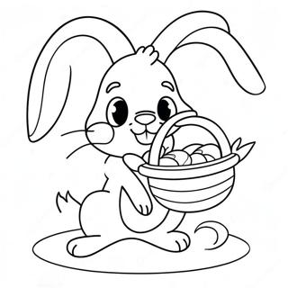 Easter Bunny Coloring Pages