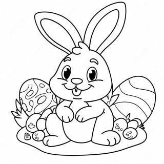 Easter Bunny Coloring Pages