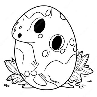 Spotted Dinosaur Egg Coloring Page 57469-12573