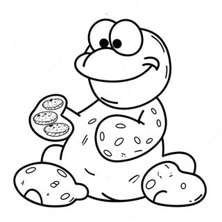 Cookie Monster Coloring Pages