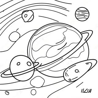 Solar System Coloring Pages