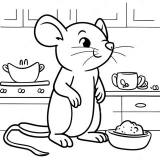 Ratatouille Coloring Pages