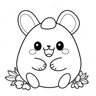 Squishmallow Coloring Pages